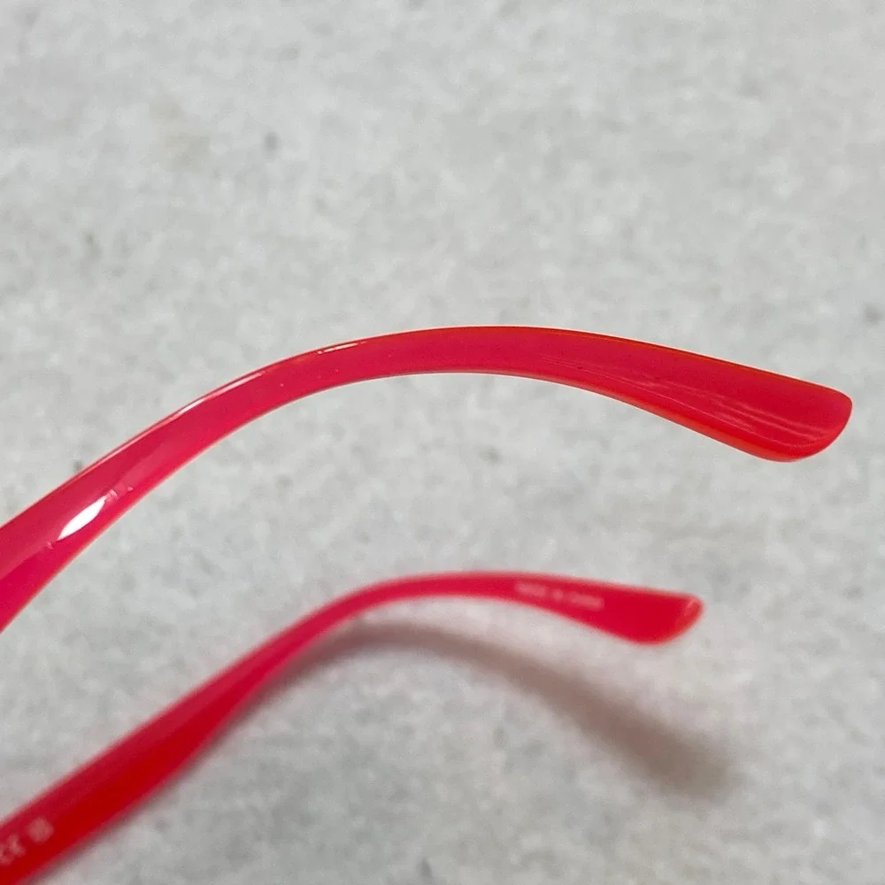 Lacoste L3803B 662 Eyeglasses Kids Pink Rectangular Logo Frames 51-13-135